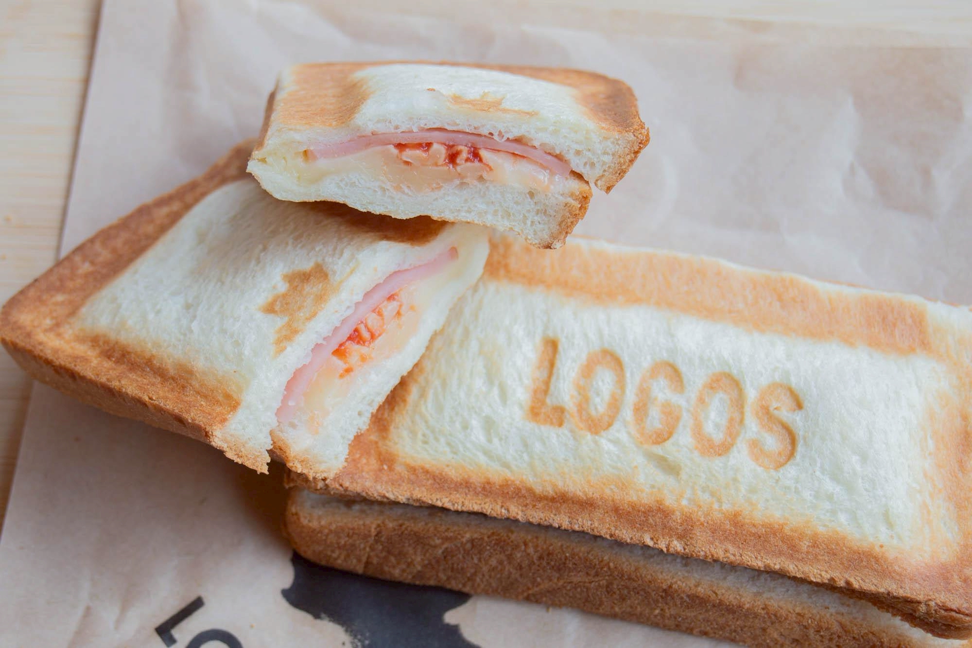 ハム＆チーズ　ホットサンド